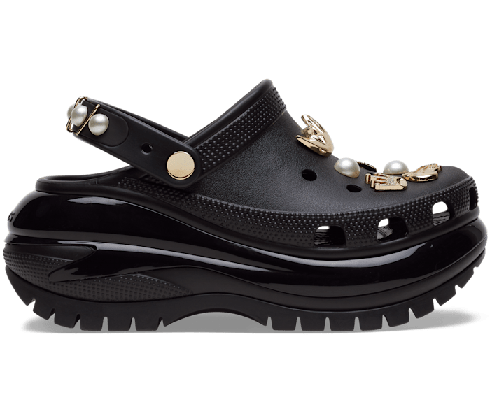 人気ショップ クロックス crocs メガクラッシュクロッグ ブラック 