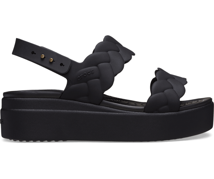 Crocs wedges black shop