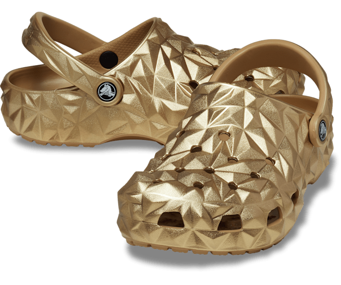 Classic metallic clog online