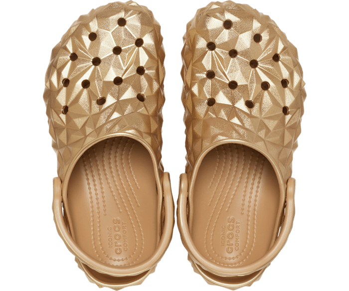 Gold crocs store