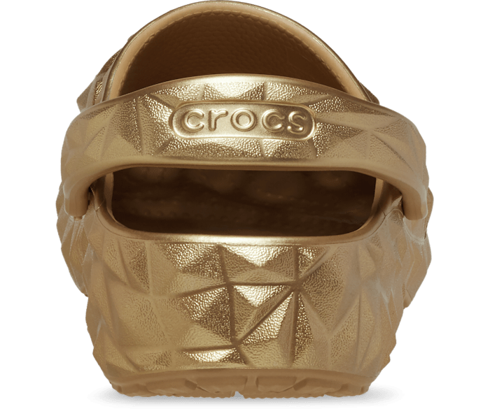 Gold crocs hot sale
