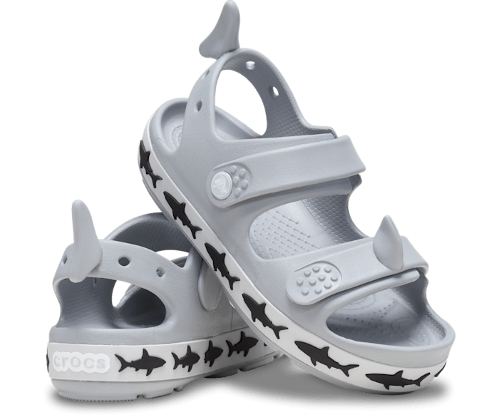 Toddlers Crocband Cruiser Shark Sandal
