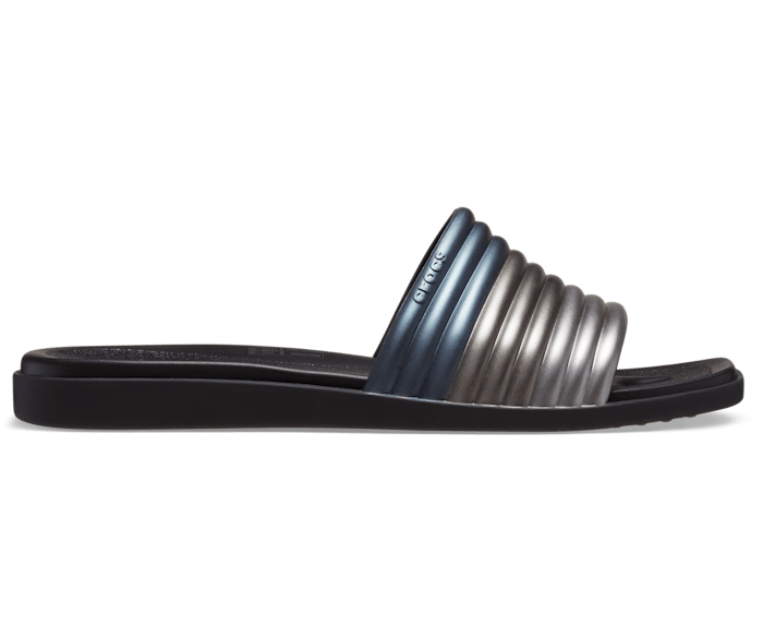 Crocs metallic slide deals