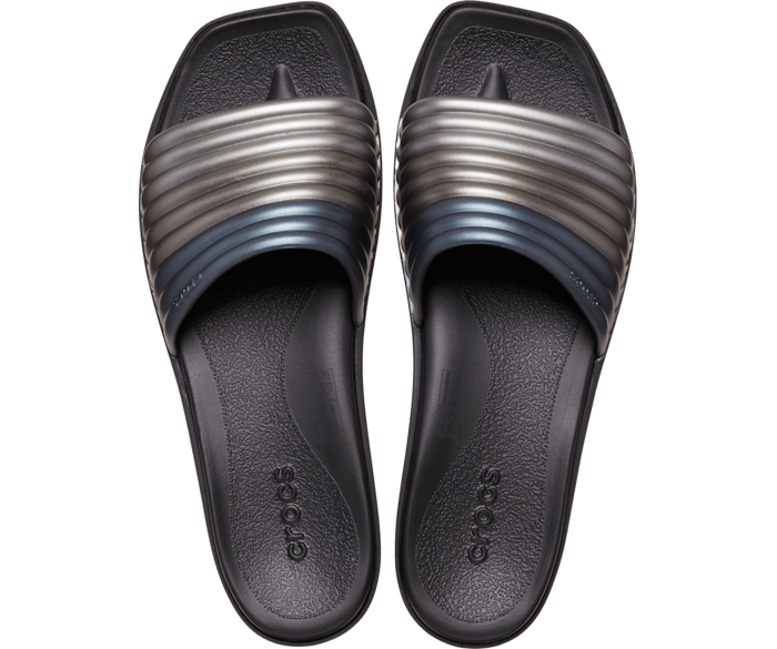 Women s Miami Metallic Slide Crocs