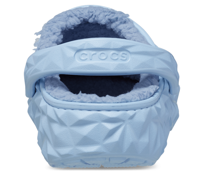 Fuzzy teal crocs 2025