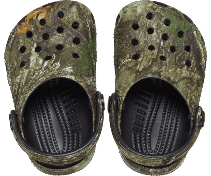 Army camo crocs top