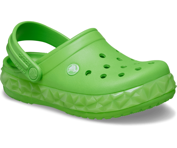 Green crocs best sale