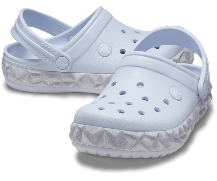Crocs Kids Crocband Geometric Glitter Band Clog Dreamscape J3