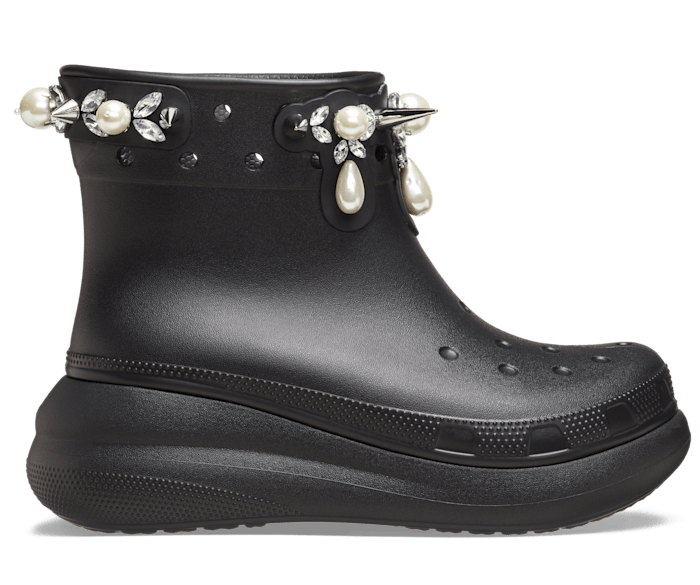 CROCSTM Women's Simone Rocha x Crush Boot - Black - Ankle Boots - 8