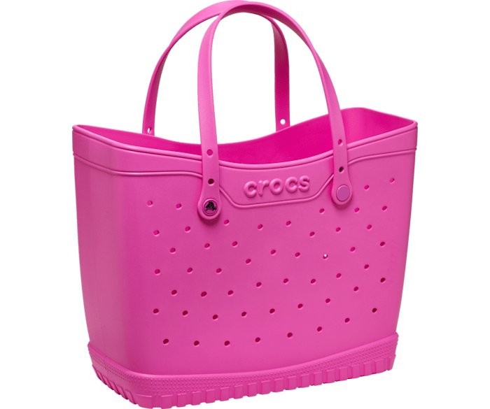 Pink croc bag hotsell