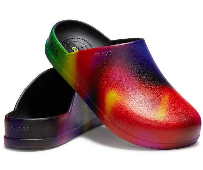 Crocs rainbow clog shop