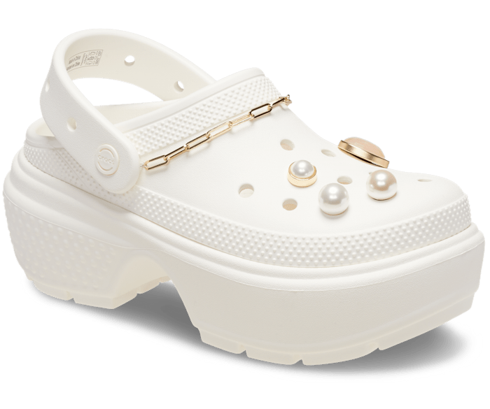クロックスサンダル Crocs ネイビー M5/W7（22.5～23.4cm） せま