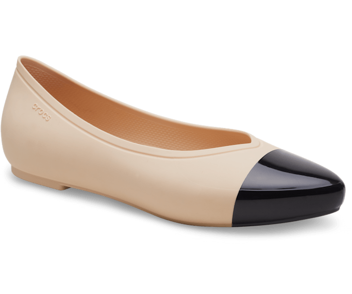 Brooklyn Dip Pointed Flat Crocs