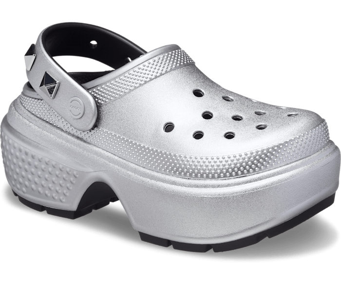 Crocs platform metallic online