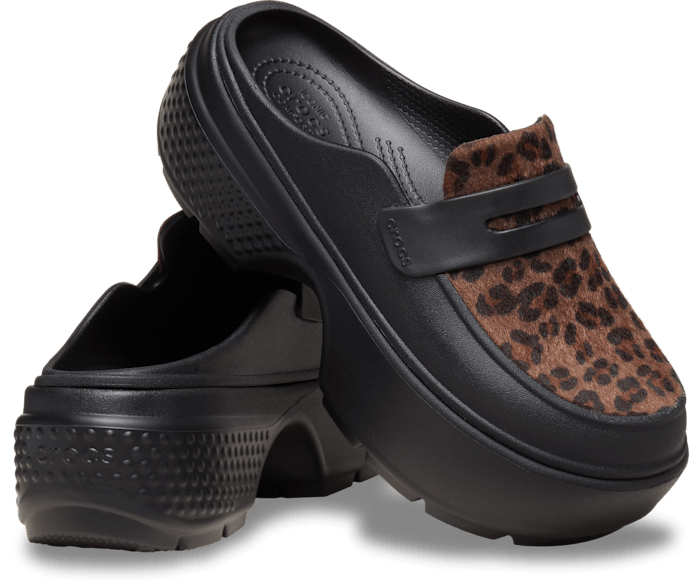 Stomp Leopard Loafer Crocs
