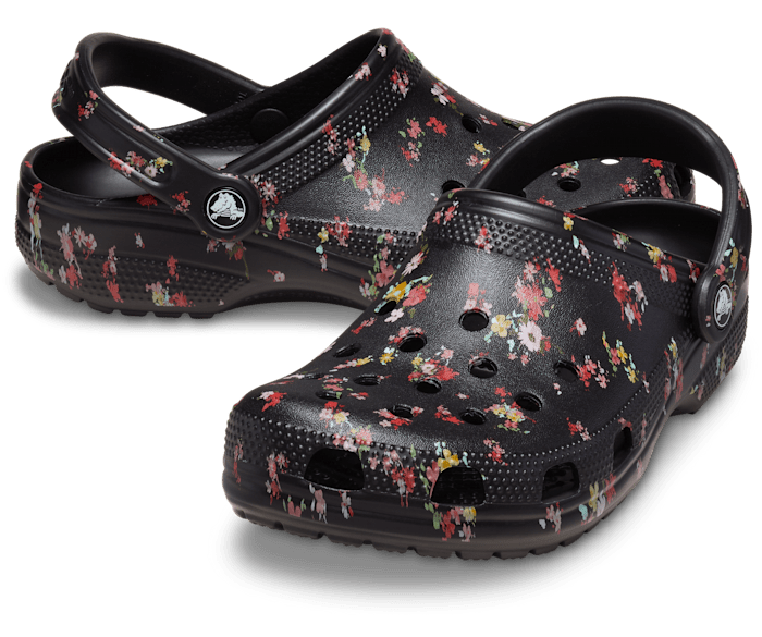 Womens floral crocs top