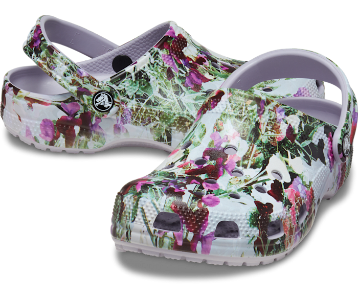 Floral clogs shop