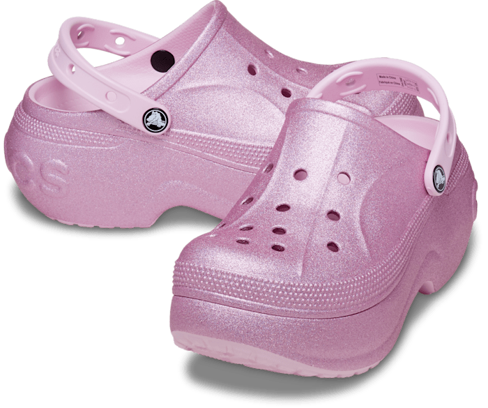 Crocs glitter clog top
