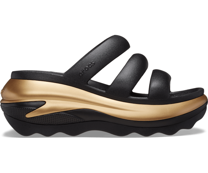 【在庫有】 Mega Crush Metallic Triple Strap - Crocs 靴