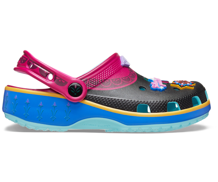 Crocs Toddlers Disney Frozen Anna Classic Clog Multi C4