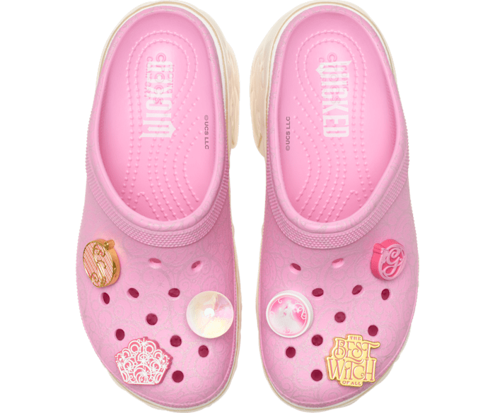 Wicked Glinda Siren Clog Crocs