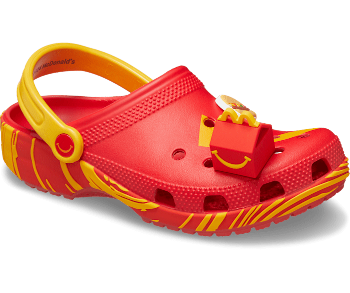 Red and yellow crocs online