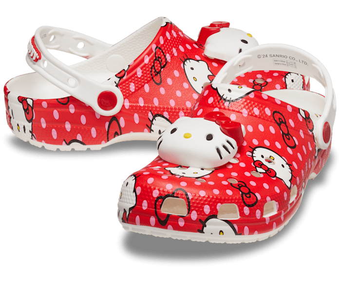 Hello Kitty Red Classic Clog Crocs