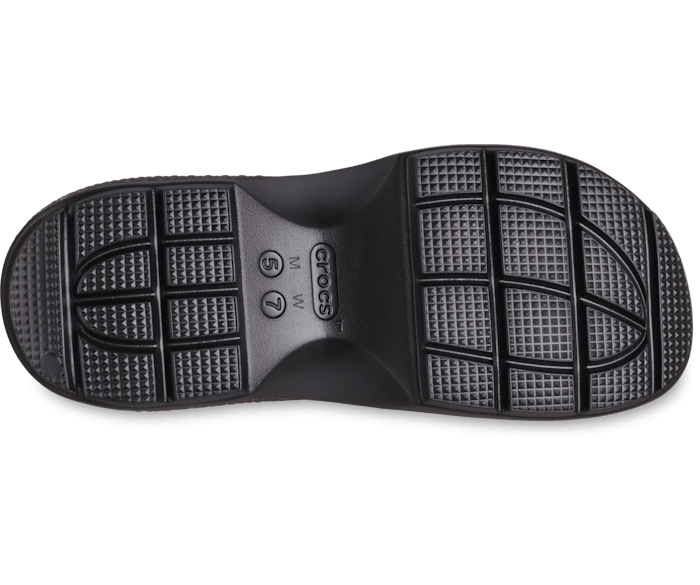 Crocs Stomp High Shine Loafer Black W9 M7