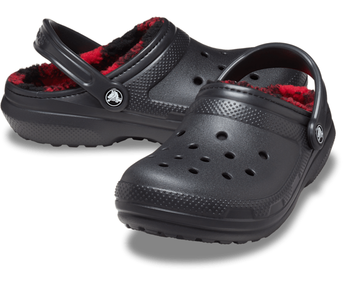 Classic Lined Buff Check Clog Crocs