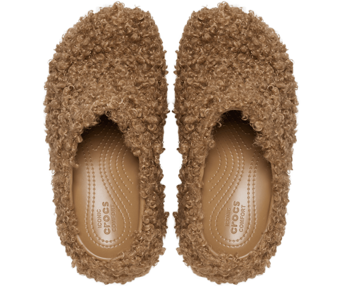 Siren Doodle Fur Clog Crocs