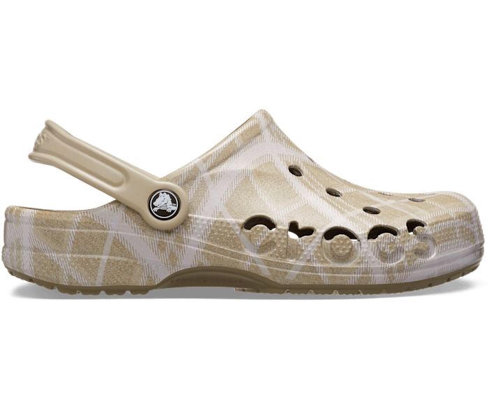 Baya Holiday Plaid Clog Crocs