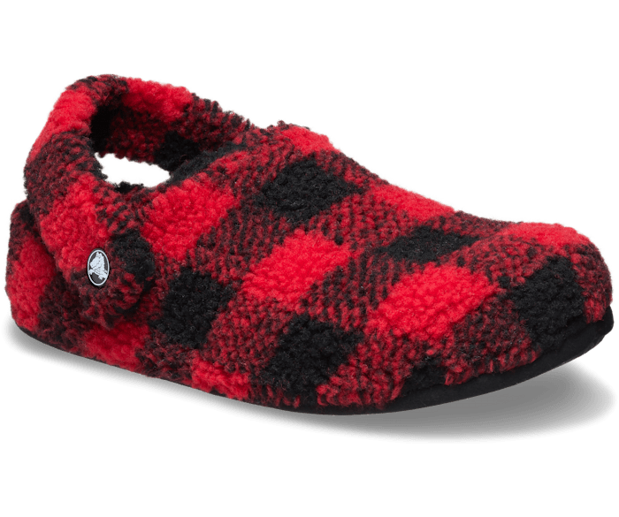Women's buffalo plaid slippers sale