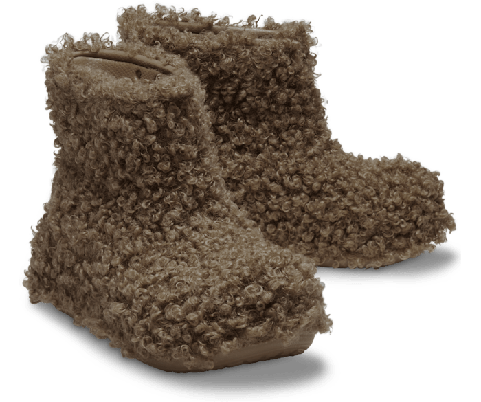 Crocs fur boots discount