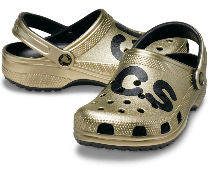 Classic Metallic Logo Clog