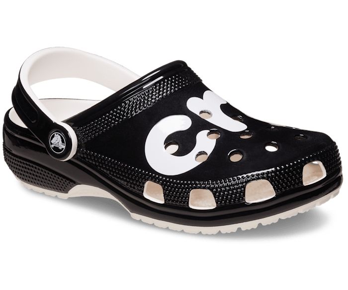 Classic High Shine Logo Clog Crocs