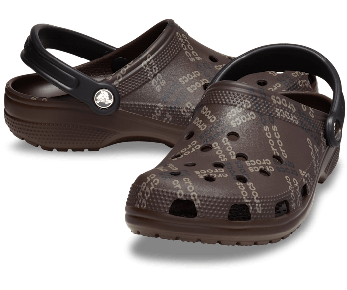 Classic Logo Pattern Clog Crocs