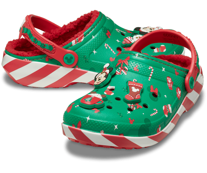 Mickey Mouse Holiday Lined Clog Crocs