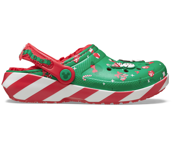 Toddlers Mickey Holiday Lined Classic Clog
