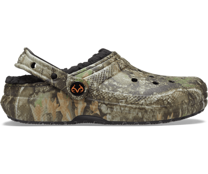 Kids lined crocs new arrivals
