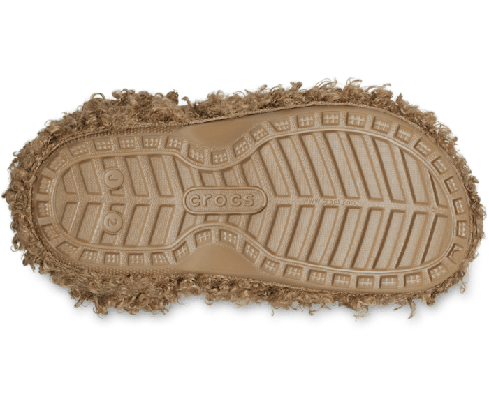 Kids Classic Doodle Fur Lined Clog Crocs