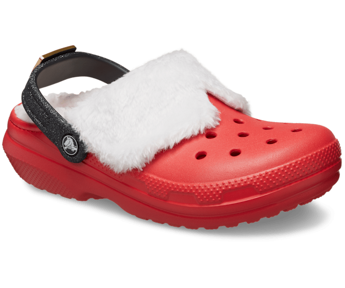 Classic Lined Santa Clog