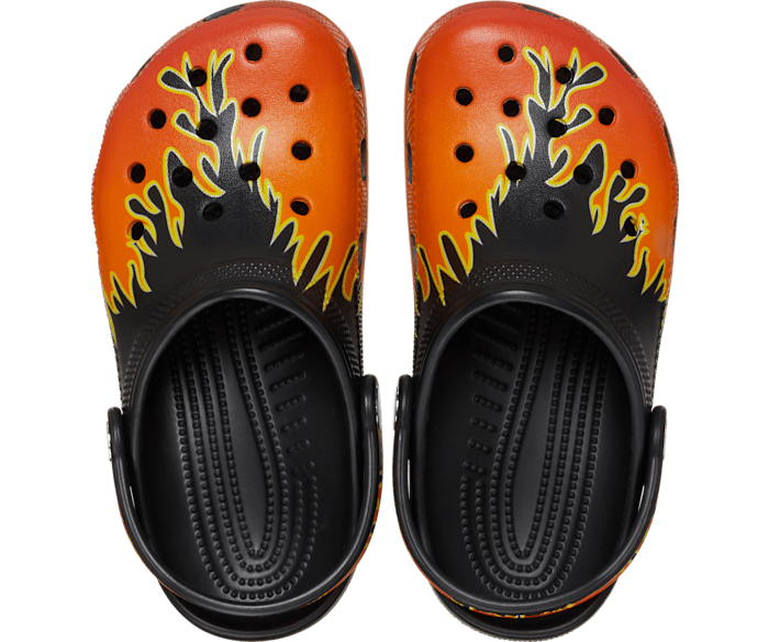 Kids Classic Flames Clog