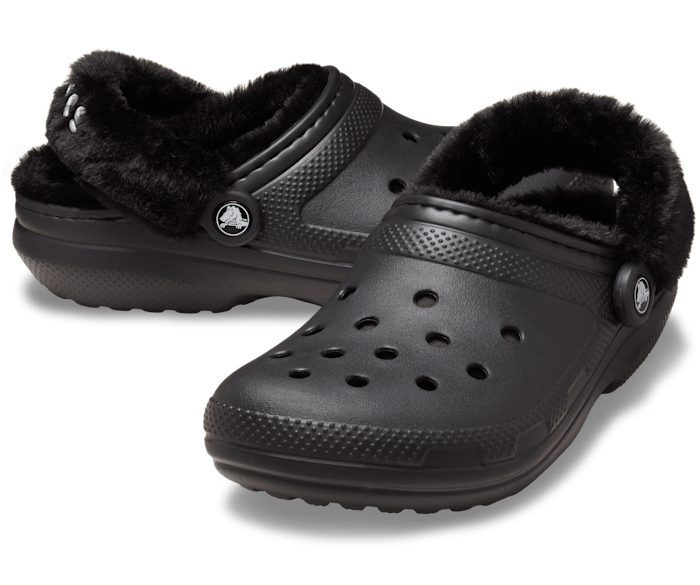 Crocs classic fuzz discount
