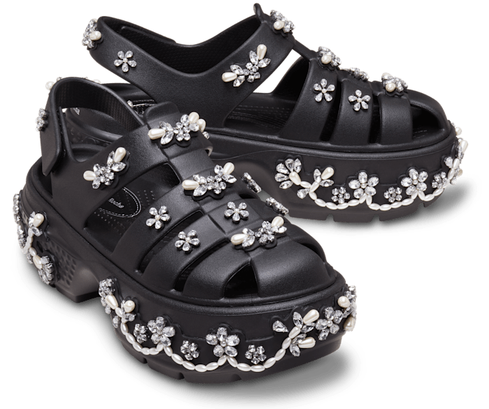 【在庫一掃】 Simone Rocha Crocs - Fisherman Stomp Crocs x 靴