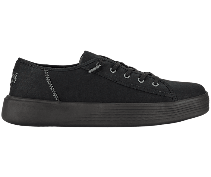 Black canvas crocs deals