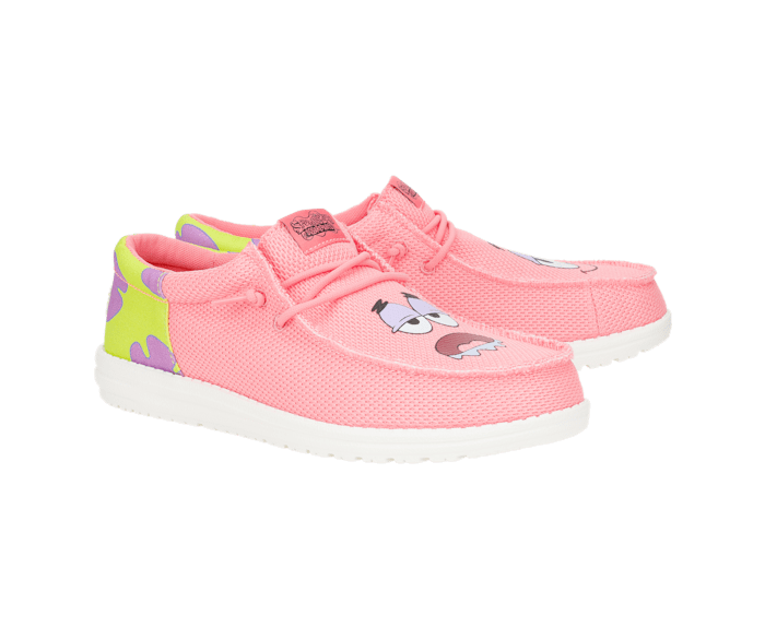 Wally Funk SpongeBob Patrick HEYDUDE