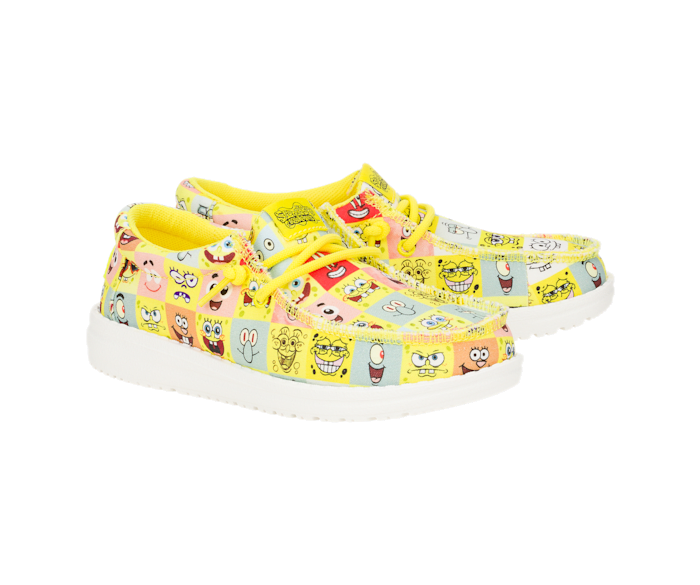 Spongebob shoes youth top