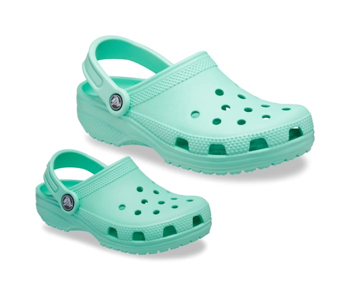 Mint green sales crocs