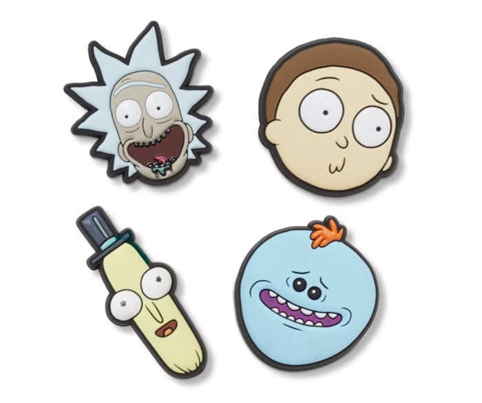 32pcs Rick And Morty Shoe Charms For Clog Sandals Croc Shoes Diy