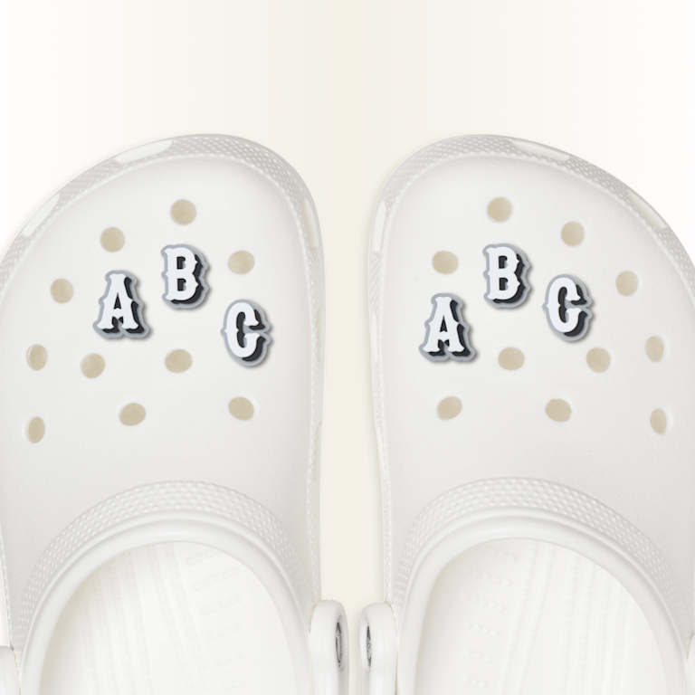 Letter P Jibbitz Shoe Charm Crocs